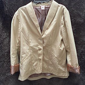 Sundance Tan Blazer Size 6